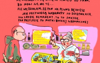 Polska Grupa Pocztowa i przesyłki sądowe - karykatura 2014