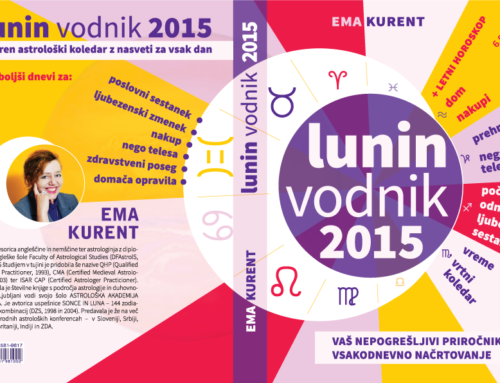 Projekt okładki dla słoweńskiego kalendarza księżycowego (Lunin Vodnik 2015)